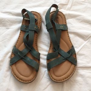 Born Hand Crafted Sandals Size 7